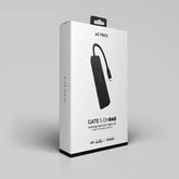 Hub Usb C 5 En 1 Gate 5 Dh640 4khdmi Negro Elite Series